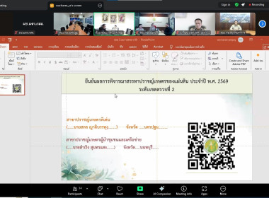 วันที่ 3 พฤศจิกายน 2568 นายมาโนช ชลอวงษ์ ผู้ตรวจราชการกรม ... พารามิเตอร์รูปภาพ 9